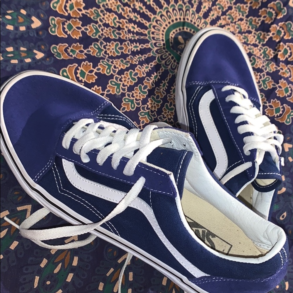 BLUE OLD SKOOL VANS